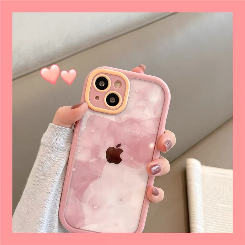 iPhoneケース 大理石風 おしゃれ 半透明 スマホケース – INSCASE